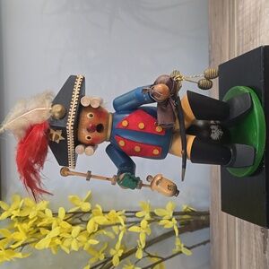 736 Steinbach Vintage Smoker Baron of Münchhausen Tricorner Hat Handmade Germany